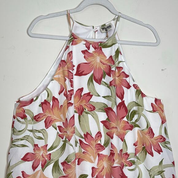 Show Me Your Mumu Gomez Mini Dress Lily Lady NWT Size XL Halter Floral - Picture 3 of 8